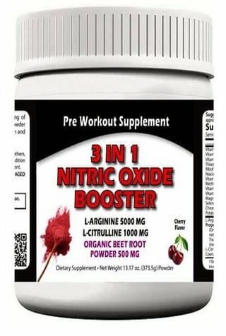 3 In 1 Nitric Oxide Booster Pre Workout 13.17 oz  50173